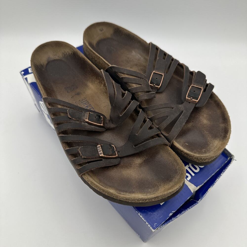 Birkenstock Granada Habana EU 42 Women’s U.S. 11 Narrow Fit Brown Strappy Sandal